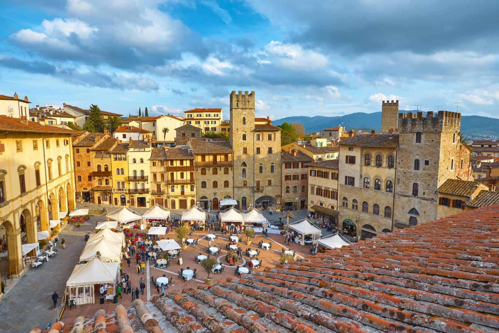Arezzo Tuscany - Town of Arezzo