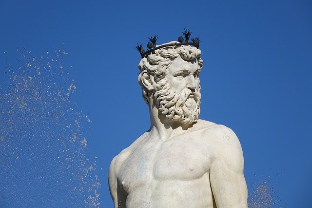 Neptuns Fountain i Firenze
