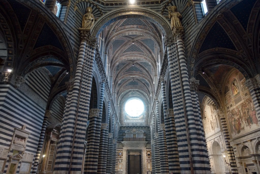 cathedral, siena, columnar