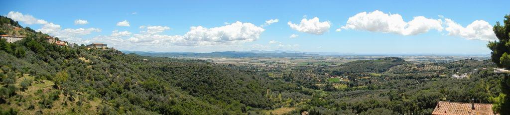 Landschaft der Toskana
