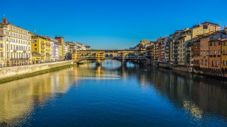 Firenze, ponte vecchio, silta