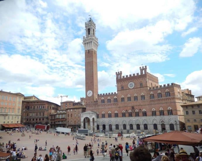 Siena in der Toskana