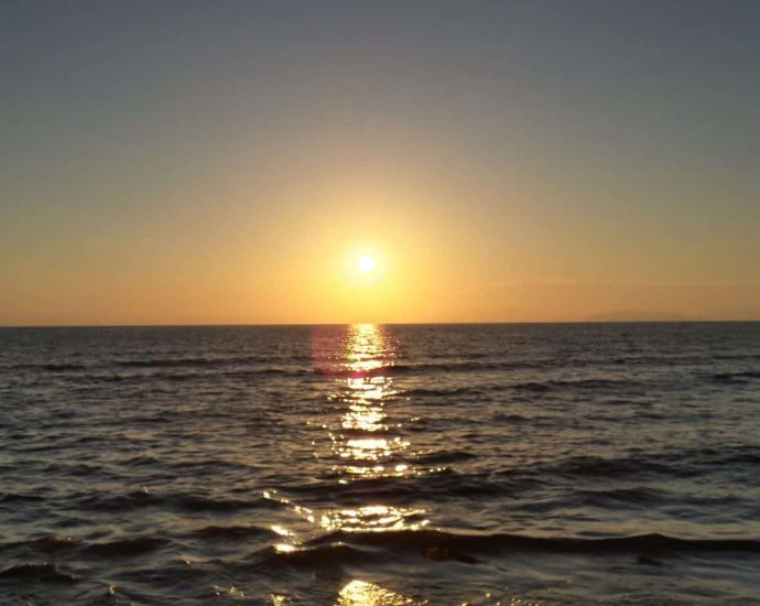 Sonnenuntergang in der Toskana