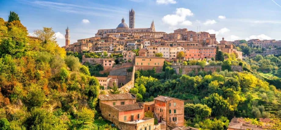 Siena i Toscana