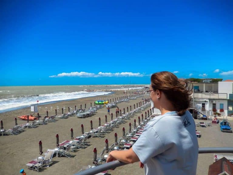 Der Strand von Cecina