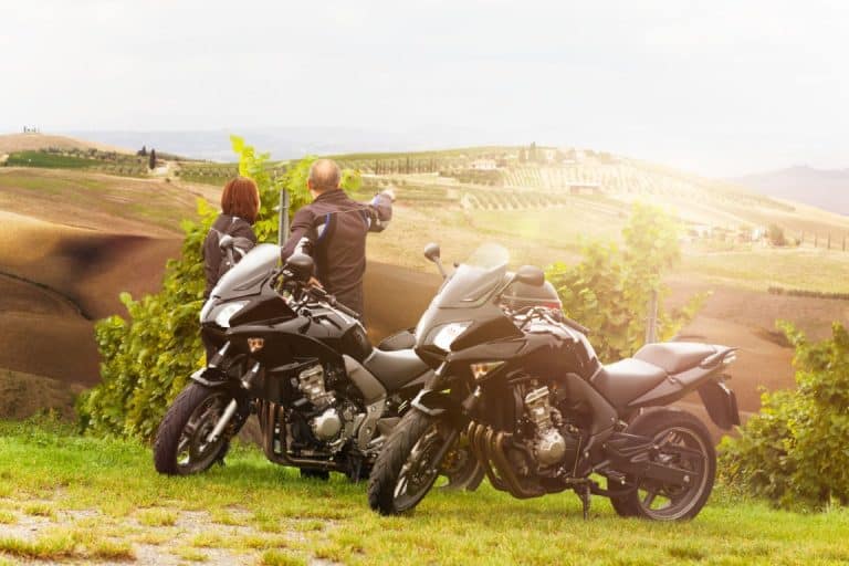 Motorradfahren in der Toskana