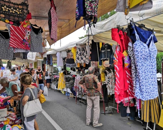 Markttag in der Toskana