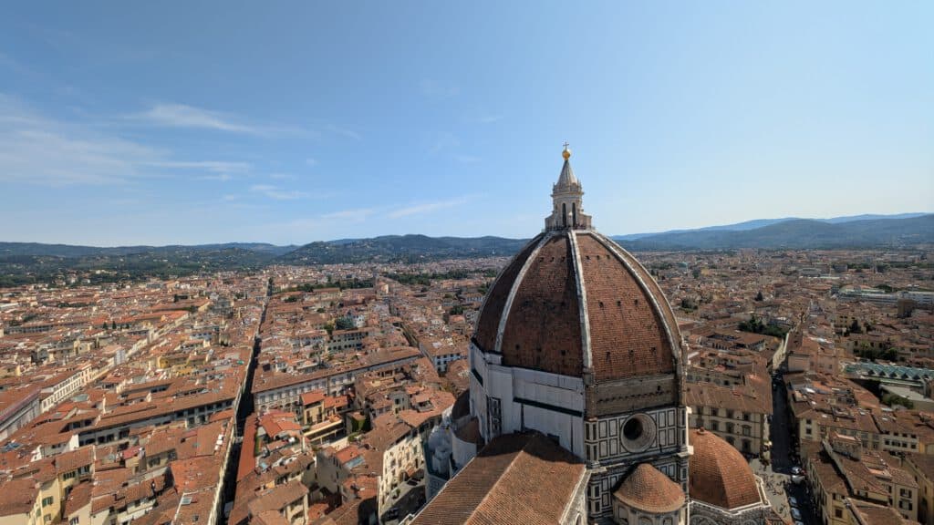 Blick vom Giotto's Bell Tower