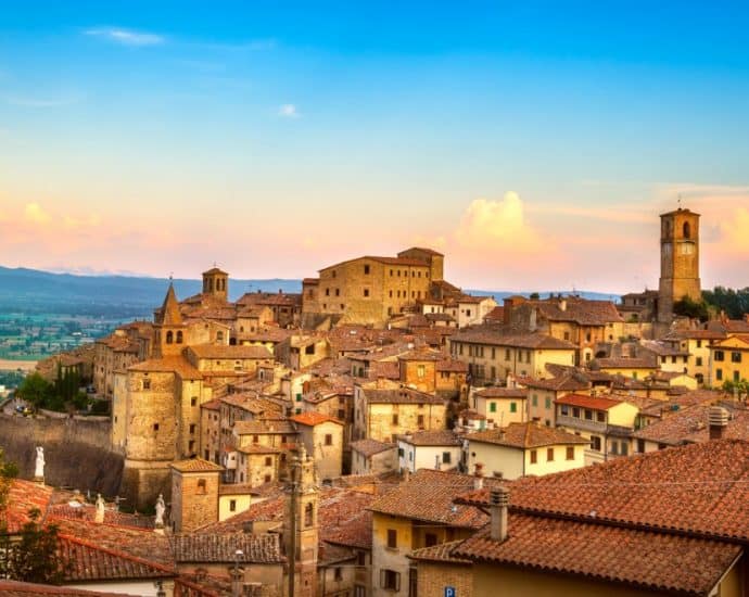 Arezzo in der Toskana