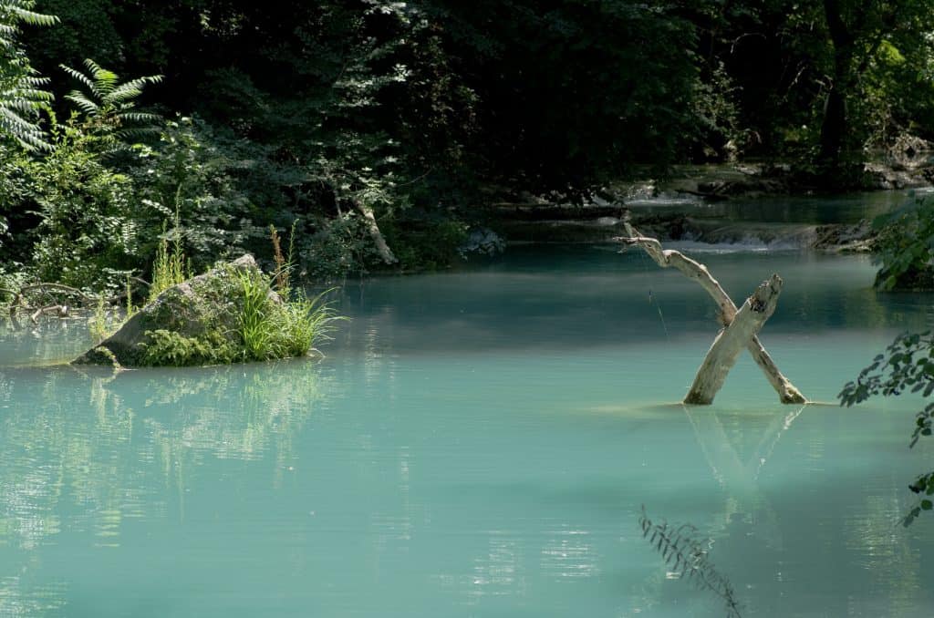 Türkisfarbig - Der Fluss Elsa