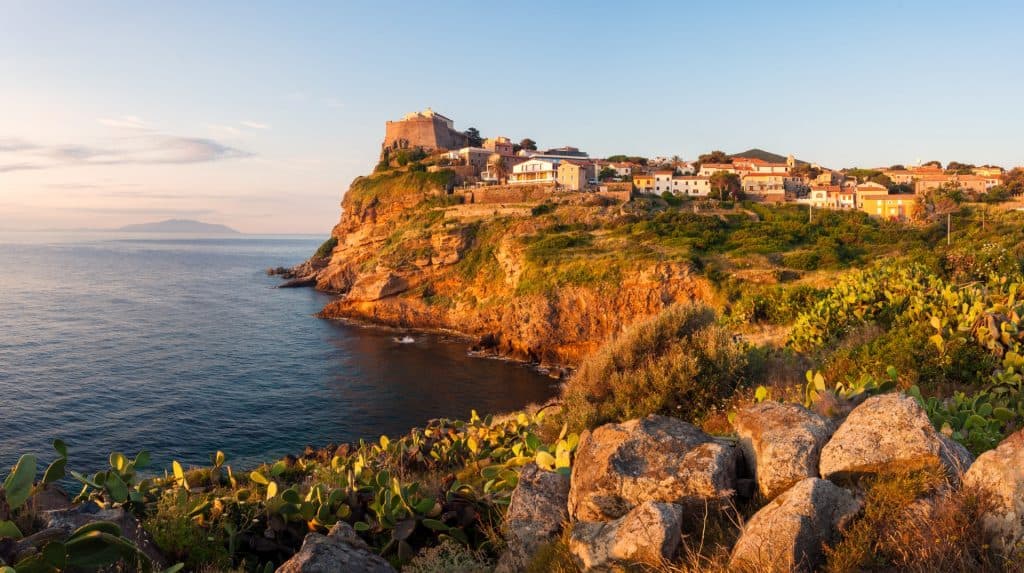 Panorama auf Capraia