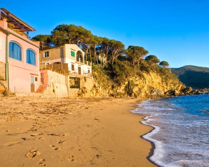 Sandstrand bei Forno auf Elba