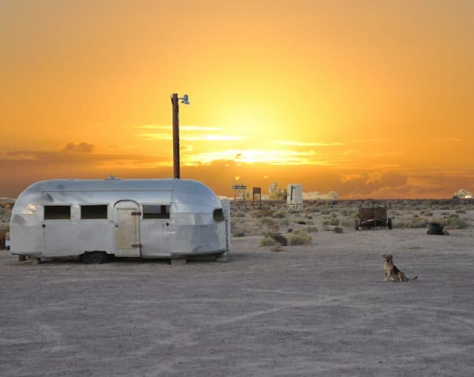 Wohnwagen in der Toskana