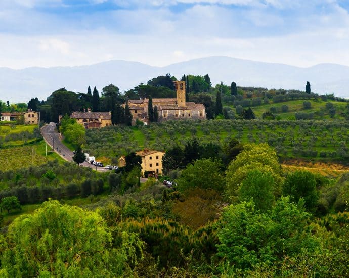 italy, tuscany, landscape